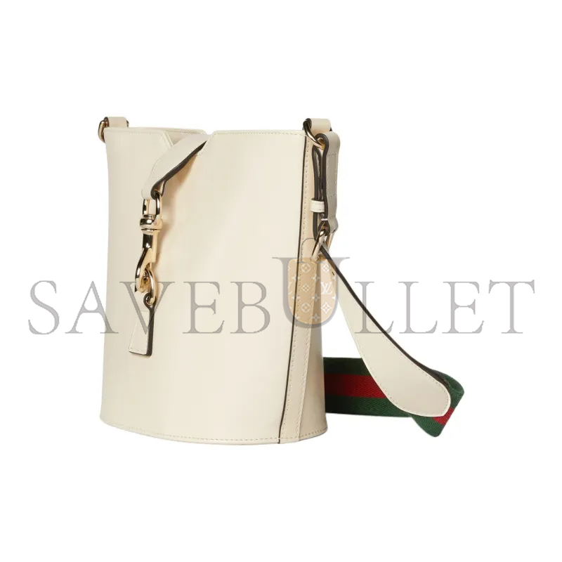 GUCCI LEATHER MINI BUCKET 782908 (20.5*18.5*12.5cm)